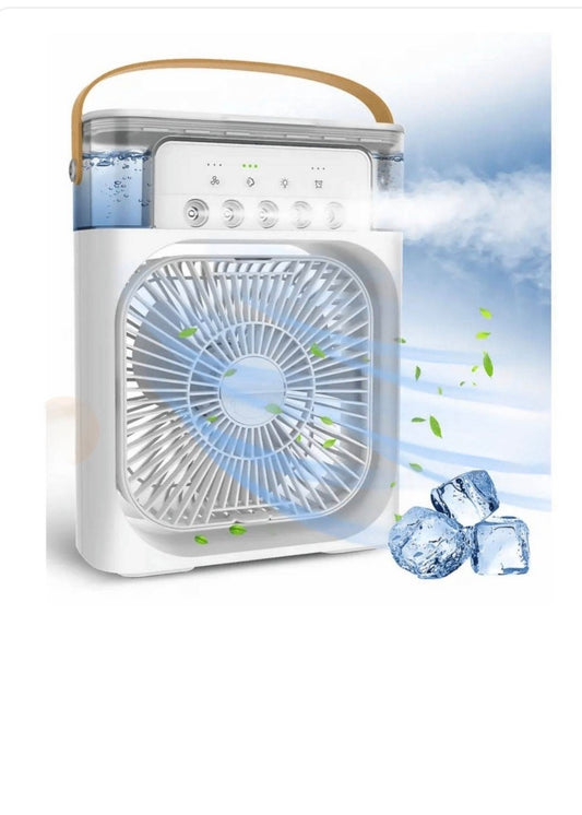 Ventilador humidificador de nebulización 4 en 1